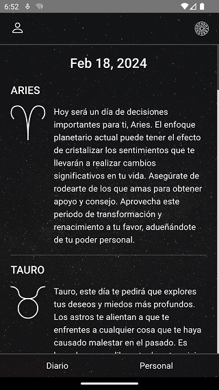 Signo Visión: Horóscopo diario